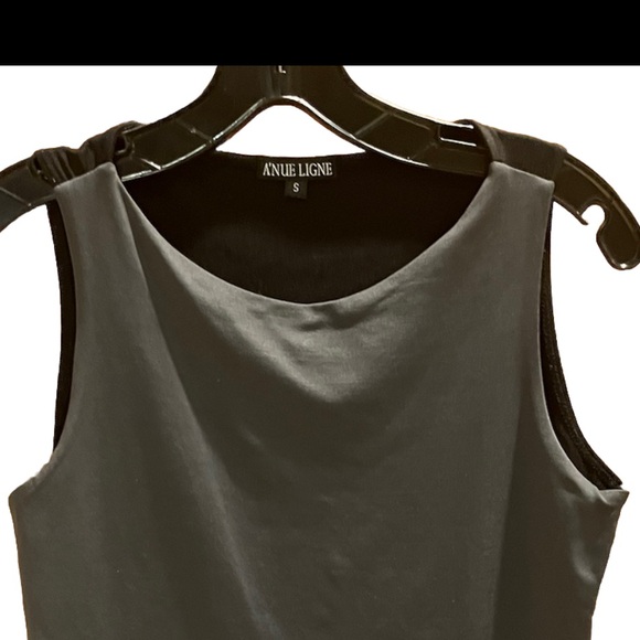 A'nue Ligne Two Tone Tank Top Size Small - Picture 2 of 8